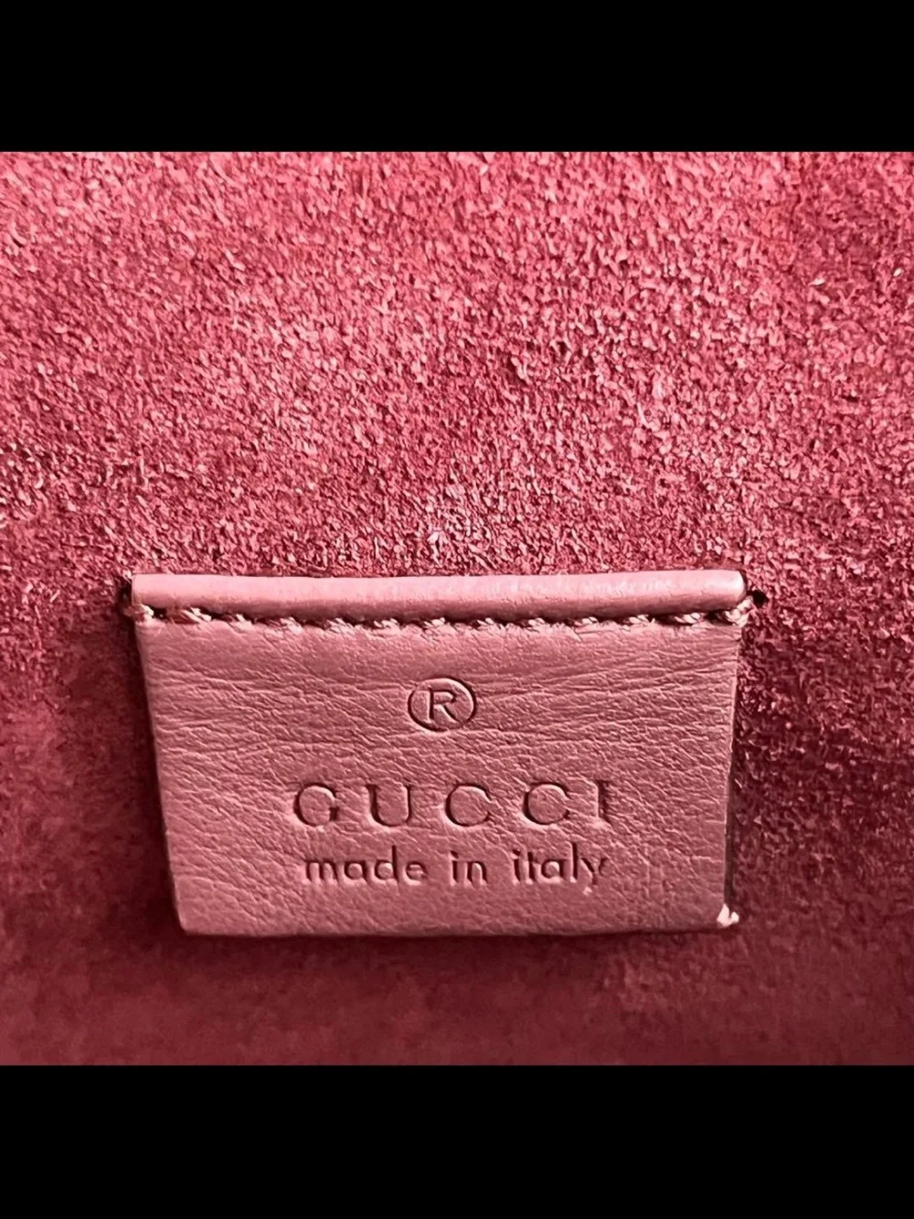 Gucci GG Supreme Crossbody Bag with Pink Floral Print